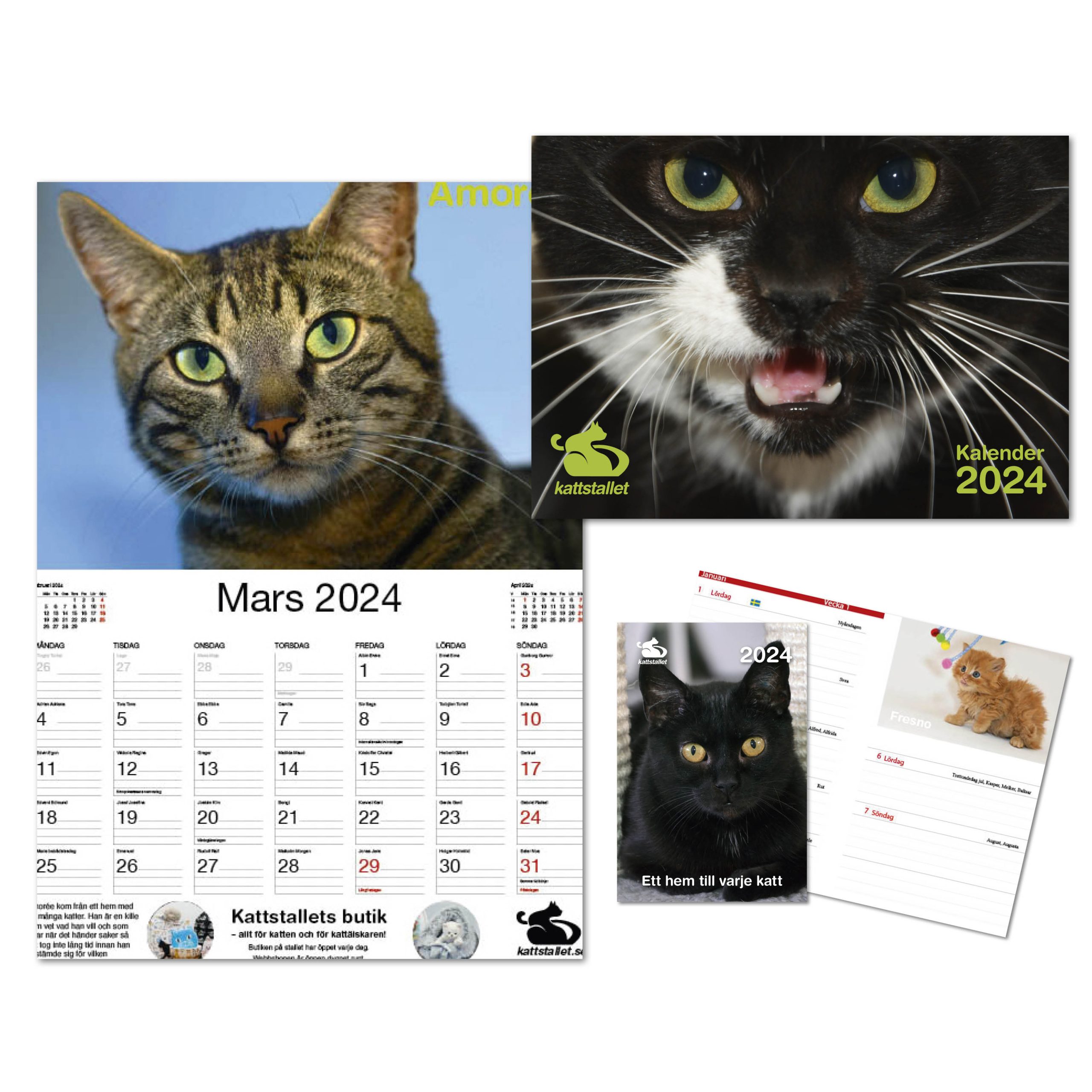 Kattstallets kalendrar